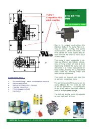 EMX 08-T/C DIN ! NEW ! Compatible with quick coupling - Gotec SA