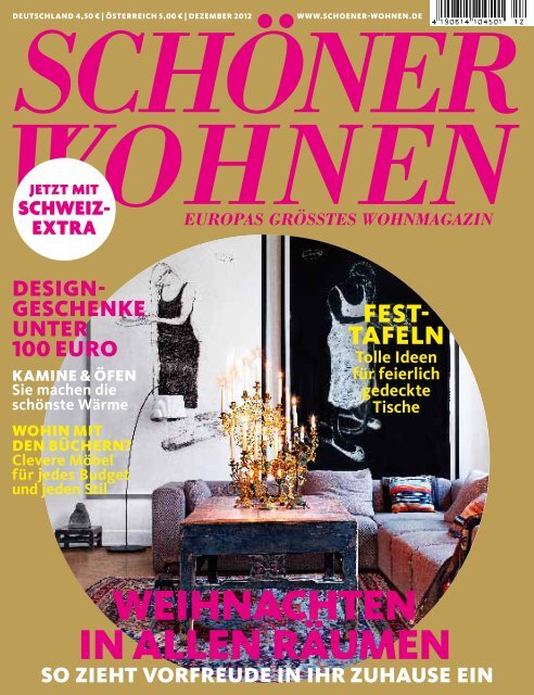 SchÃ¶ner Wohnen Ausgabe 12.2012 - editionformform