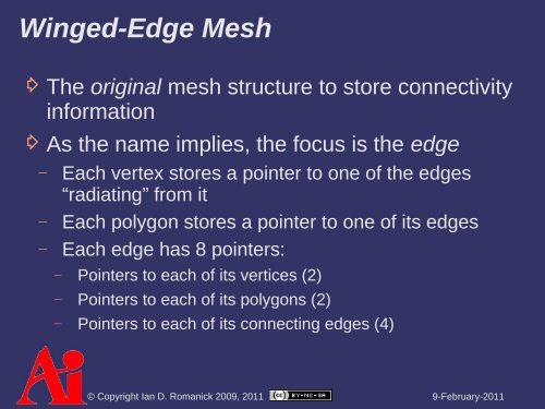 Lecture notes - FreeDesktop.Org