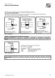 Rail Guidance External Venetian Blinds - Viva Sunscreens