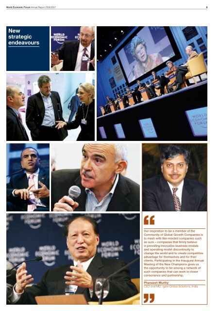 World Economic Forum Annual Report 2006/2007