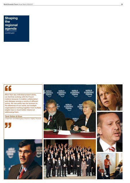 World Economic Forum Annual Report 2006/2007