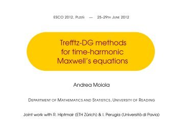 Tretz-Discontinuous Galerkin Methods for Time-Harmonic Maxwells