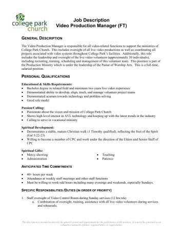 manufacturing job resumes