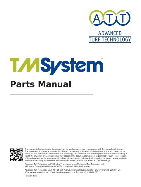 TMSystem Parts Manual 2013 - The Grass Group