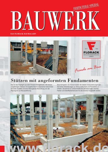 Bauwerk Spezial Fertigteile - Florack Bauunternehmung GmbH