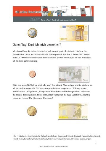 2002: Guten Tag! Darf ich mich vorstellen? - Hueber