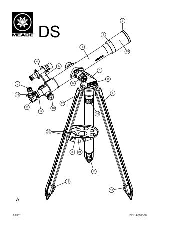 P/N 14-0500-00 Ã‚Â© 2001 - Meade