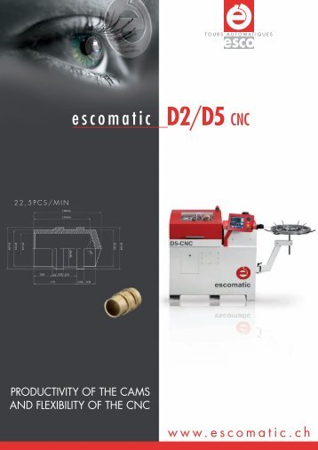 D2/D5 cnc - Escomatic