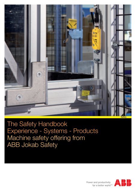 The Safety Handbook ABB Jokab - Automation Systems and Controls