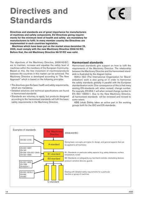 The Safety Handbook ABB Jokab - Automation Systems and Controls