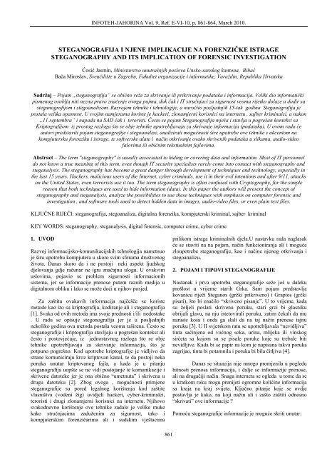 Stručnjaka za forenzičke tinte