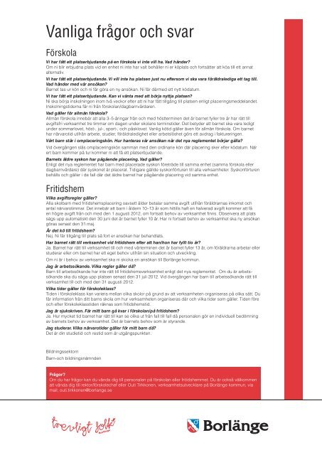 Information till fÃ¶rÃ¤ldrar.pdf - BorlÃ¤nge kommun