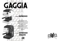 GAGGIA Espresso - Coffee Italia