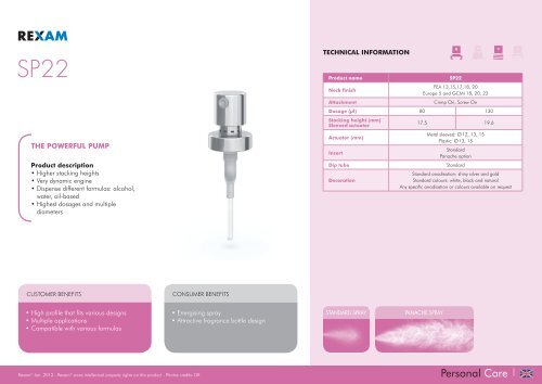 Facial Care product catalogue - English version