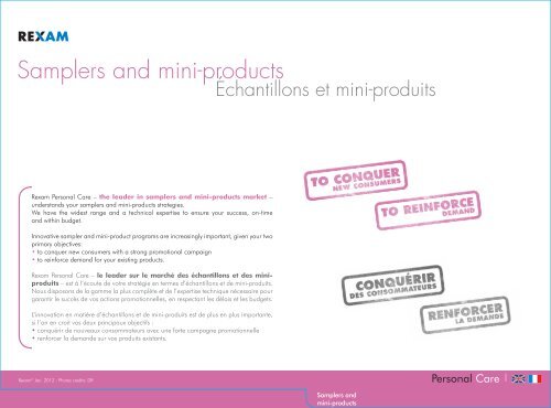 Facial Care product catalogue - English version
