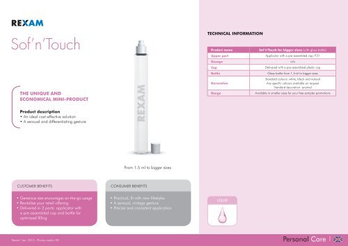 Facial Care product catalogue - English version