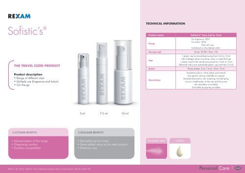 Facial Care product catalogue - English version