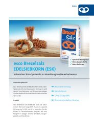 esco Brezelsalz EDELSIEBKORN (ESK)