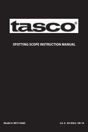 Spotting Scope InStruction Manual