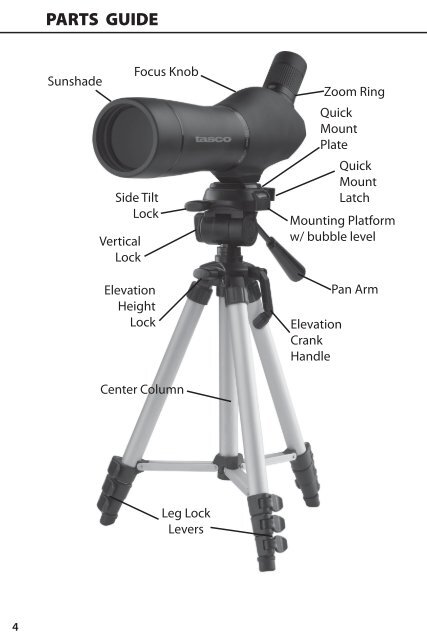 Spotting Scope InStruction Manual