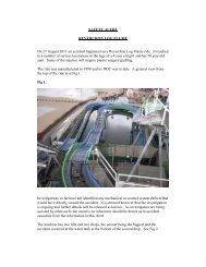 SAFETY ALERT REVERCHON LOG FLUME On 27 August ... - ADIPS