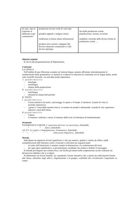 TRABUCCO MARIA CHIARA - Liceo Scientifico Giordano Bruno