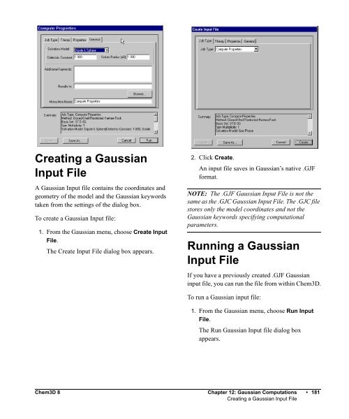 Chem3D 8.0 Manual - CambridgeSoft