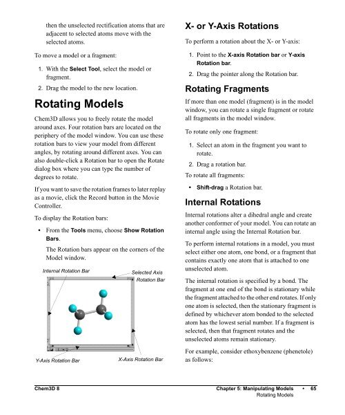 Chem3D 8.0 Manual - CambridgeSoft