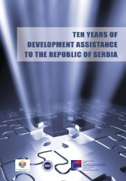 Ten Years of Development Assistance in Serbia - Isdacon | Index page