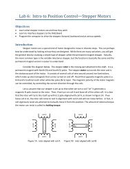 Lab 6 Stepper Motor Control