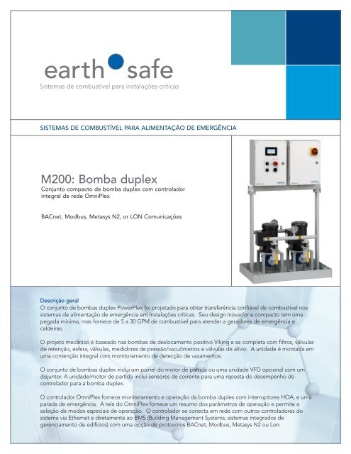 Bombas duplex - Earthsafe Systems, Inc.