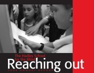 Annual Report in PDF - 2006 - The Hadley School for the Blind
