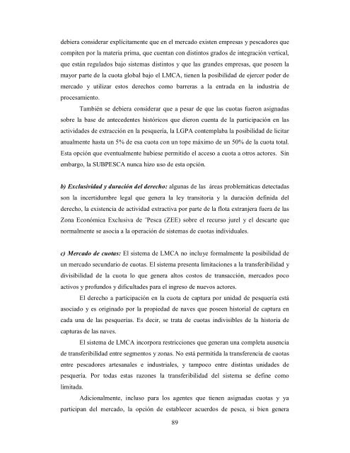 Informe Técnico de Consultoría ASPECTOS CONCEPTUALES Y ...