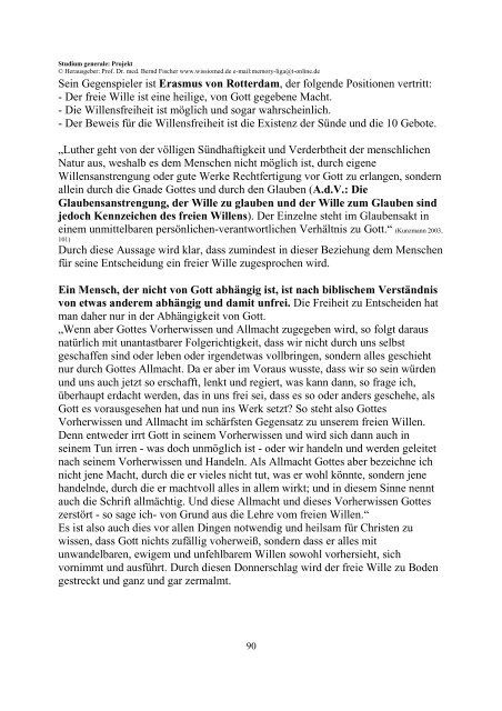 Freier Wille 21.08.2013 - WissIOMed