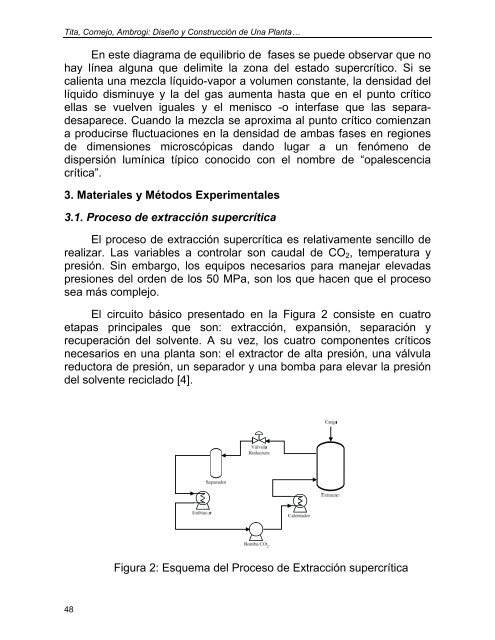 Diseño y construcción de una planta piloto multipropósito de CO2 ...