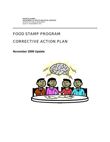 Food Stamp Program Corrective Action Plan - DPAweb - Alaska ...