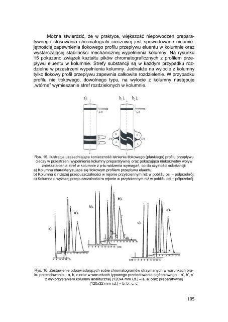 POSTÄPY CHROMATOGRAFII - ZakÅad Chemii Analitycznej