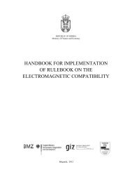 handbook for implementation of rulebook on the electromagnetic ...