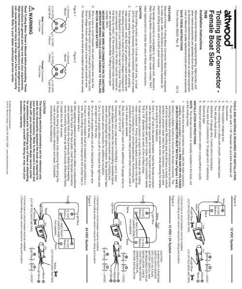 Trolling Motor Connector - Attwood