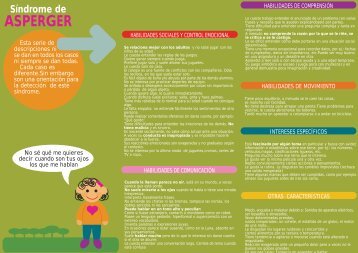 Triptico Asperger 1 - AsociaciÃ³n MalagueÃ±a SÃ­ndrome de Asperger ...