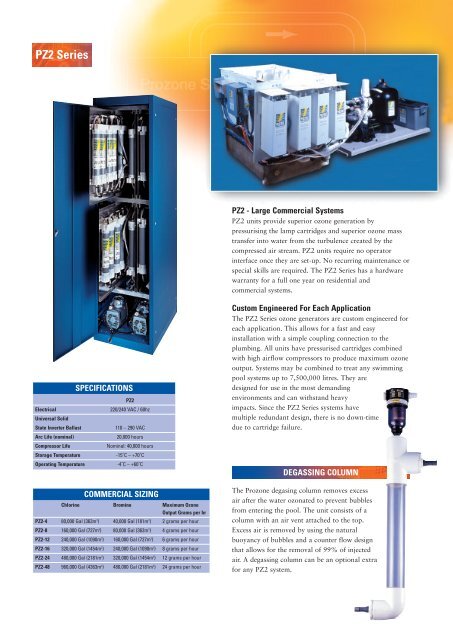 Water Purifiers for Pools & Spas - Certikin