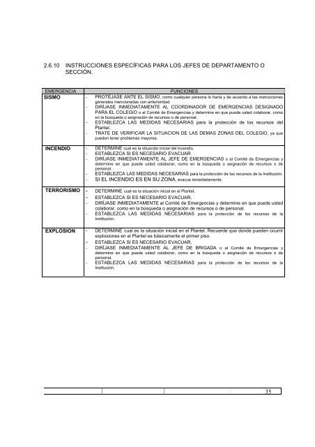 plan de emergencias corporacion educativa minuto de dios