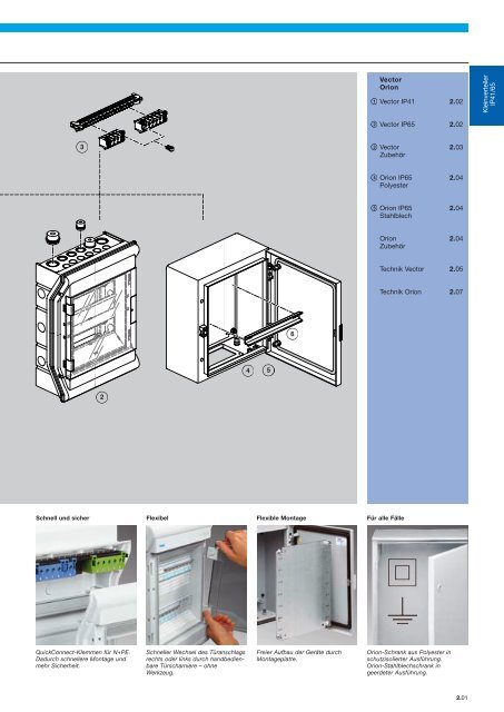 PDF Datei: BroschÃƒÂ¼re / Hager / Katalog Kleinverteiler IP 65