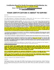 your certification is about to expire! - The Official CBSPD Website