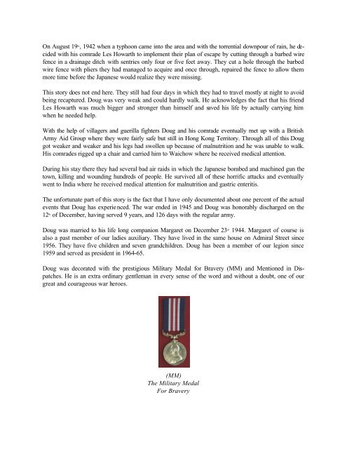 The Hunter News - The Royal Canadian Legion - Branch 322 - Ajax