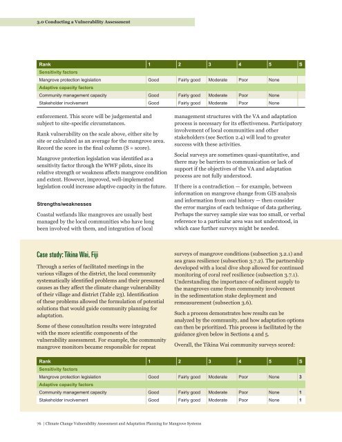 Climate Change Vulnerability Assessment and Adaptation Planning ...