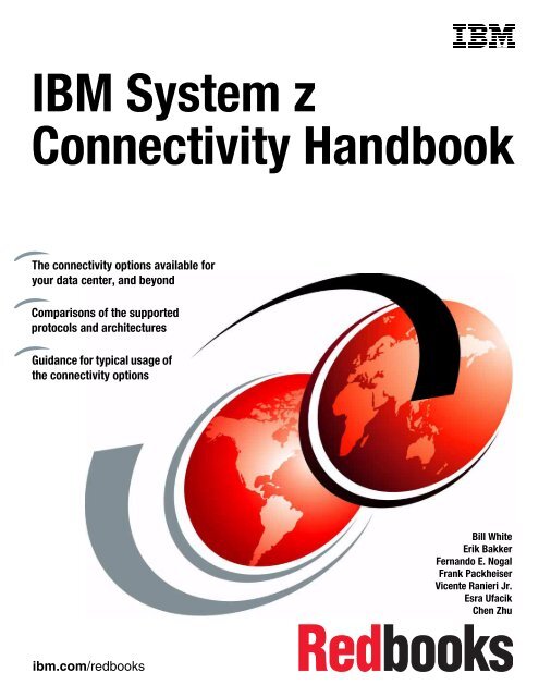 Front cover IBM System z Connectivity Handbook - IBM Redbooks