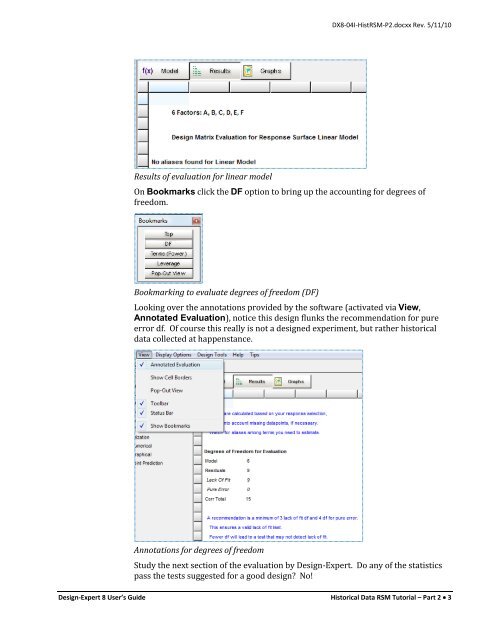 Historical Data RSM Tutorial - Statease.info