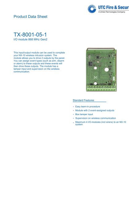 TX-8001-05-1 - DATASHEET - HQ